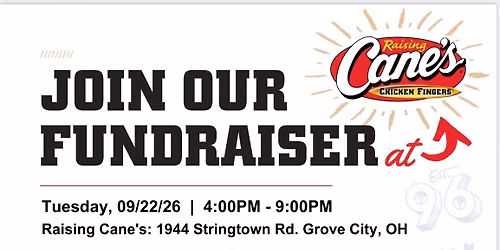 Raising Cane's Fundraiser