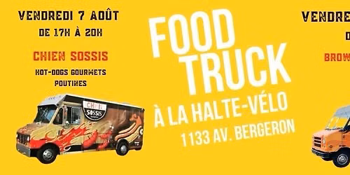 Soir\u00e9es Food Truck \u00e0 la Halte-V\u00e9lo