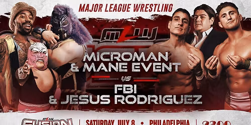 MLW Major League Wrestling - Fusion TV Taping