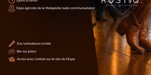 12 heures de danse avec RUSTIQ. \u00e0 l\u2019Expo agricole \ud83d\udc83\ud83e\udd20\ud83d\udd7a