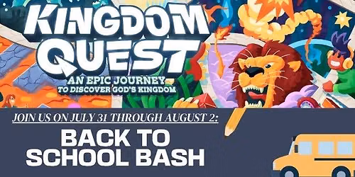 ECCF Kids' Back to School Bash