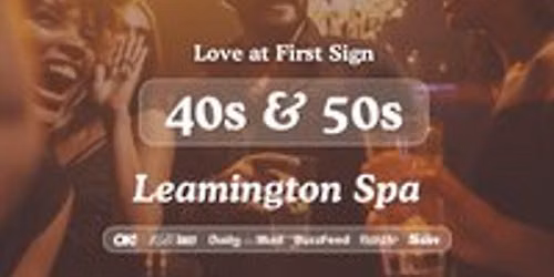 40s & 50s Singles Night @ Hart + Co Leam Spa|Love at First Sign