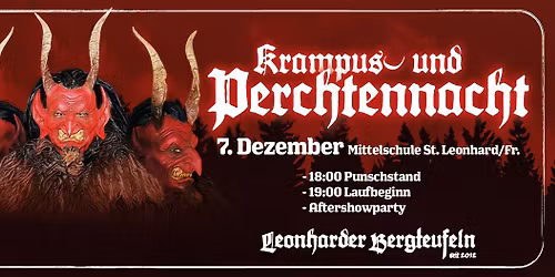 Leonharder Krampus- und Perchtennacht