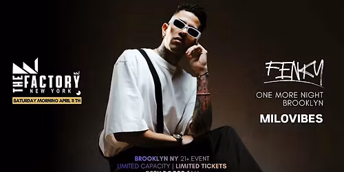 THE FACTORY SATURDAY MORNING |FENKY | MILO | ALL NIGHT LONG