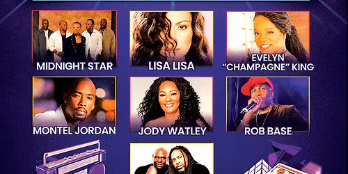 Zapp and Evelyn "Champagne" King at Los Angeles County Fair