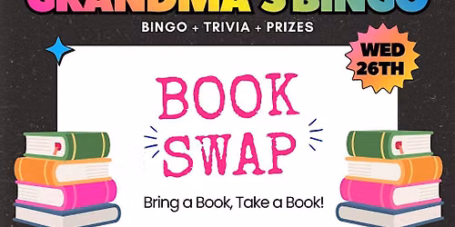 NOT UR GRANDMAS BINGO | BOOK SWAP!