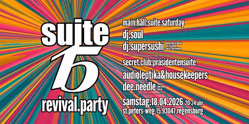 SUITE15 REVIVAL PARTX X VELVET ROOM