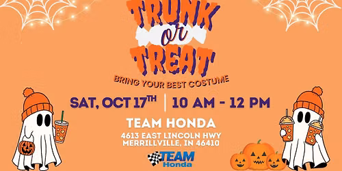 Trunk or Treat with Team Honda\ud83d\udc7b