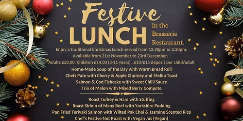 Enjoy a traditional Christmas Lunch at The Empress Hotel