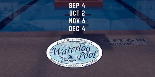 Homeschool Swim Day at Waterloo Pool