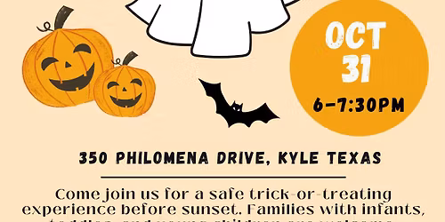 Community Trick-or-Treating with Residents