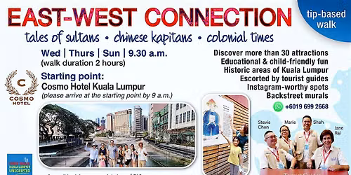 East-West Connection walk in Kuala Lumpur (tip-based)-Thursday session