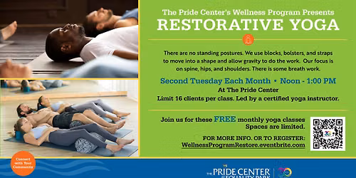 Wellness Program Restorative Yoga