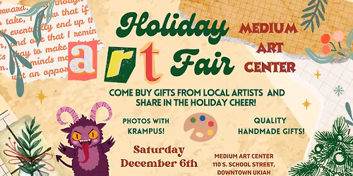 Holiday Art Fair at Medium Art Center