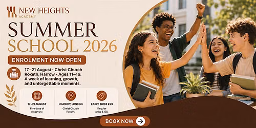 NHA Summer School 2026 | Ages 11\u201316 | Harrow.