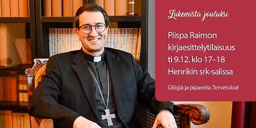 Piispa Raimon kirjaesittely 9.12.2025
