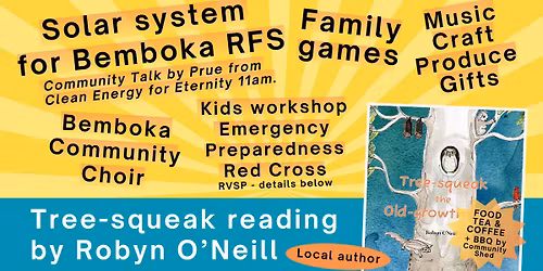 November Hub + Games day + RFS Solar Talk + Tree-squeak Reading + Kids workshop