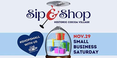 Sip & Shop: Small Business Saturday