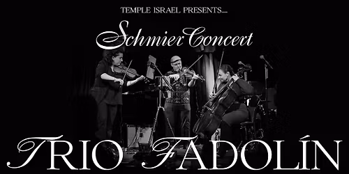 Schmier Concert: Trio Fadolin