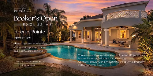 Luxurious Broker's Open at Keenes Pointe