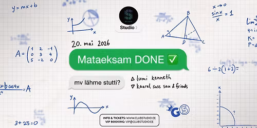 Mataeksam DONE \u2705 by G5 at Studio 20.05
