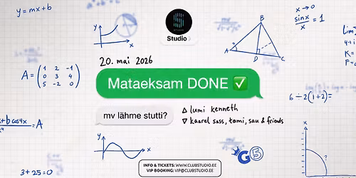 Mataeksam DONE \u2705 by G5 at Studio 20.05