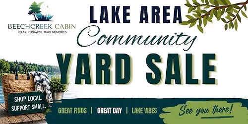 Lake Area Community Yard Sale