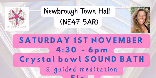 Sound bath and guided meditation 