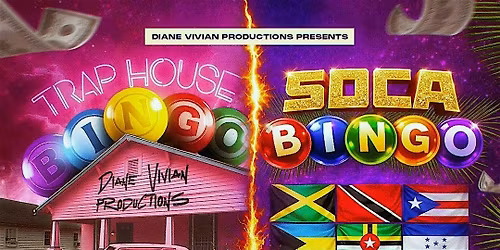SOCA BINGO VS TRAPHOUSE BINGO WELCOME SUMMER COOKOUT FEST