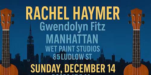 Live Ukulele music at Wet Paint Studios