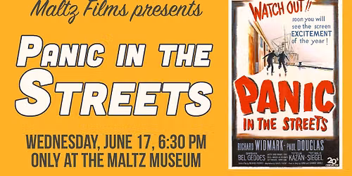 Maltz Movie Night: Panic in the Streets (1950)