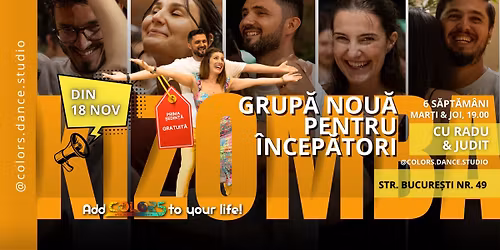 Curs de dans \u2728 Grup\u0103 nou\u0103 pentru \u00eencep\u0103tori \ud83d\udc83\ud83d\udd7a Ini\u021biere \u00een Kizomba