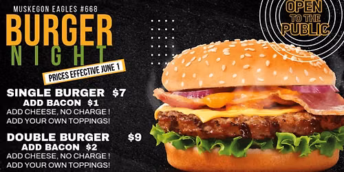 Burger Night!