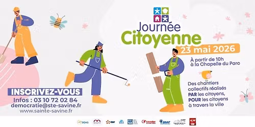 \ud83d\udee0\ufe0f JOURN\u00c9E CITOYENNE 2026 \u00c0 SAINTE-SAVINE \ud83c\udf3c