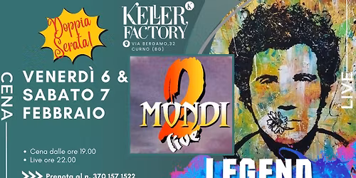 Keller Factory Story Legend Pt. 2 - Speciale Lucio Battisti con la Band 2 Mondi (Piano Primo)