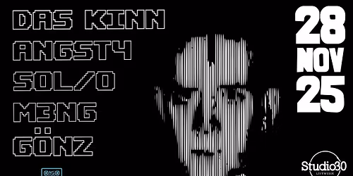 DAS KINN+ANGST4+SOL\/O @STUDIO30\/Saarbr\u00fccken