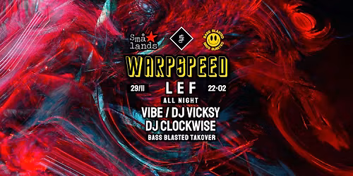WARPSPEED - TECHNO CLUB - Lef/Bass Blasted Takeover