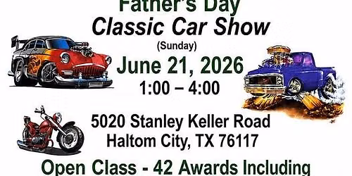 Hudson's Mobile Glass Service Father's Day Classic Car Show @ Clown Burger