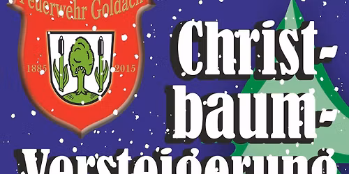 Christbaumversteigerung der Freiwilligen Feuerwehr Goldach