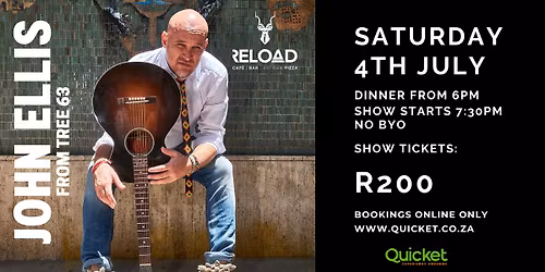 John Ellis (from Tree 63) live at Reload