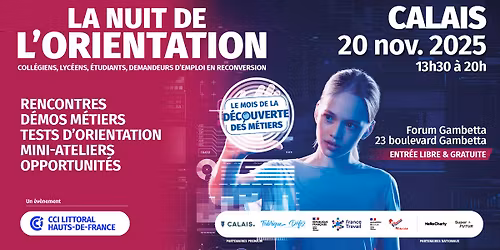 LA NUIT DE L'ORIENTATION | Calais