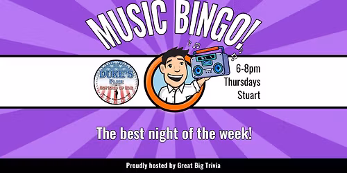 Music Bingo @ Duke's Place Italian American Restaurant