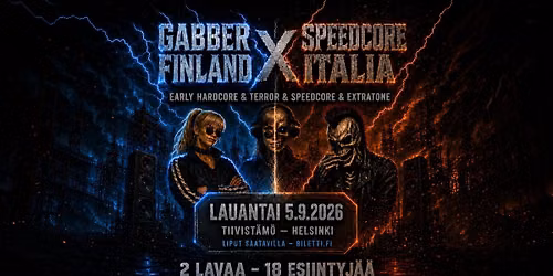 Gabber Finland x Speedcore Italia