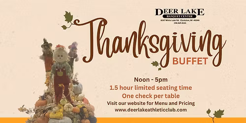Annual Thanksgiving Buffet