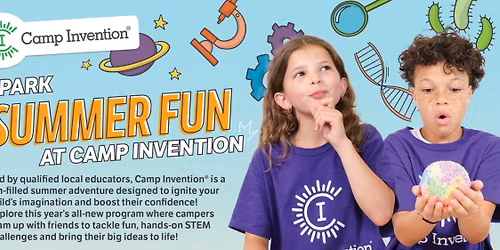 Camp Invention 2026~SPARK in Bedford, IN ~ Lincoln Elementary School