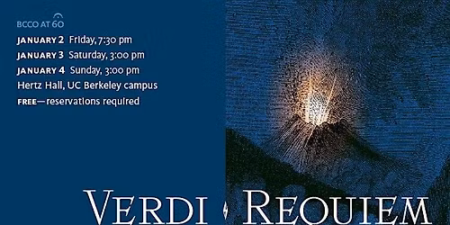 BCCO Concert, Sunday January 4 @ 3 pm