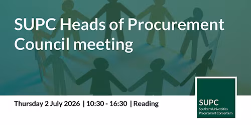SUPC Heads of Procurement Council Meeting