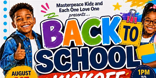 Back to School Kickoff: Backpack Giveaway and Vision Board Party