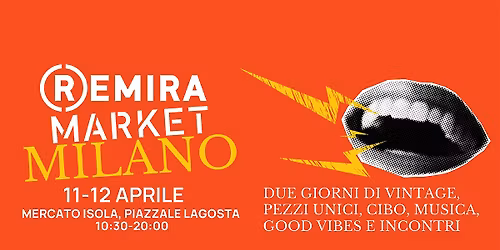 Vintage market al Mercato ISOLA Milano 11-12 APRILE