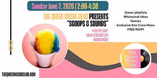 Scoops & Sounds: A Queer Music Social